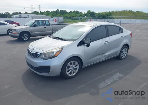 2014 Kia Rio Ex из США, поврежденный, VIN KNADN4A36E6417871